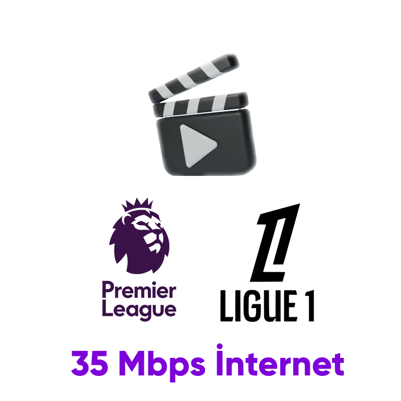 İnternetli Eğlencenin ve Avrupanın Yıldızı Paketi